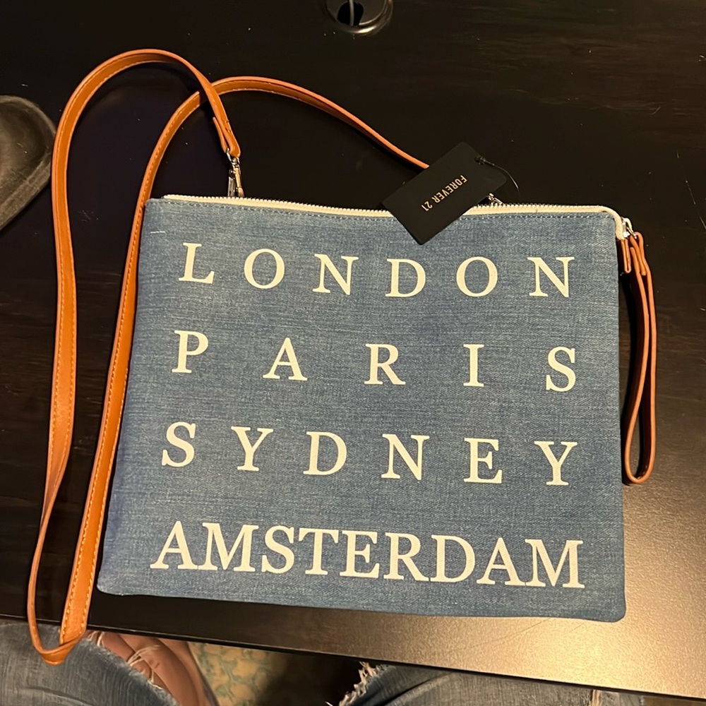 Forever 21 Denim Handbag